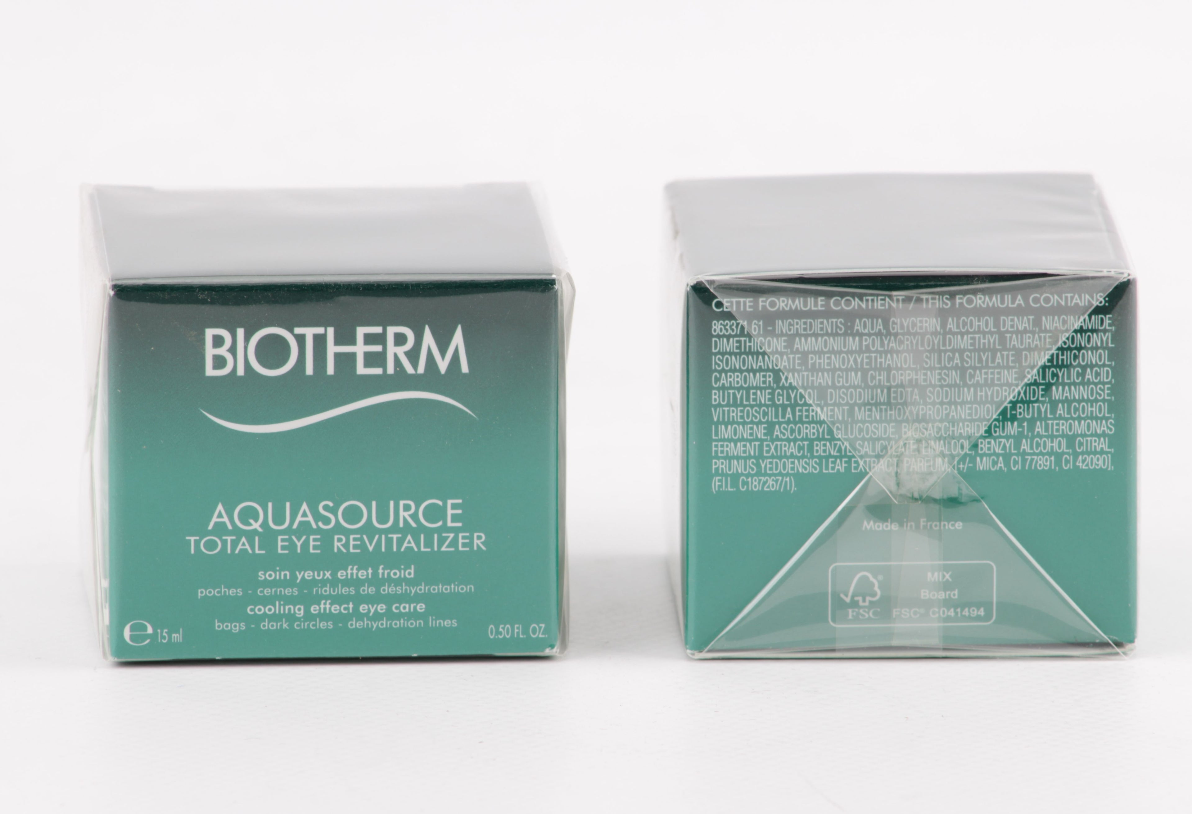 Biotherm - Aquasource Total Eye Revitalizer - 15ml Cooling Effect Eye Care