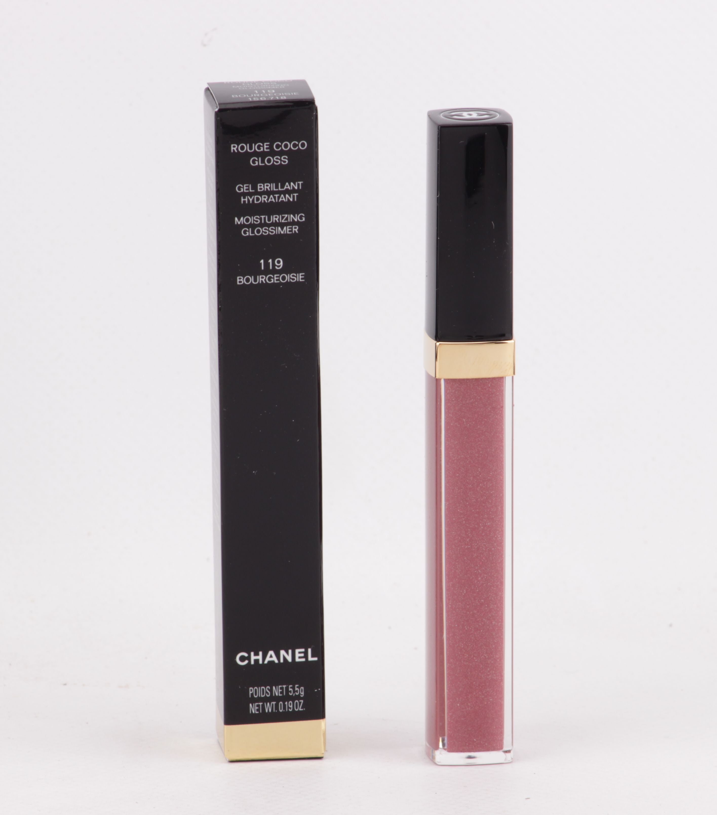 Chanel - Rouge Coco Gloss - Moisturizing Glossimer 5,5g - 119 Bourgeoisie