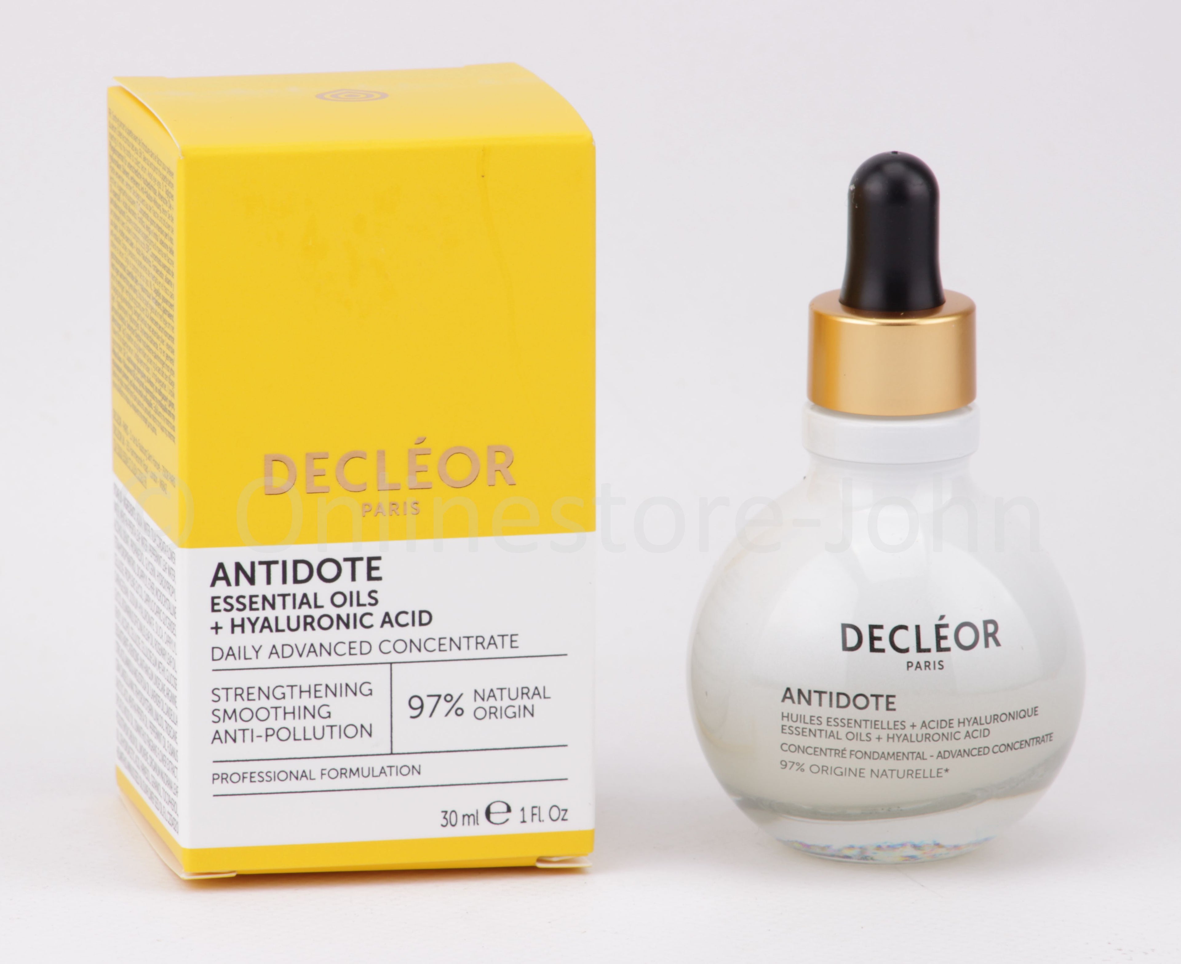 Decleor - Antidote - Essential Oils + HyaluronsÃ… ure - 30ml Daily Advanced Concentrate