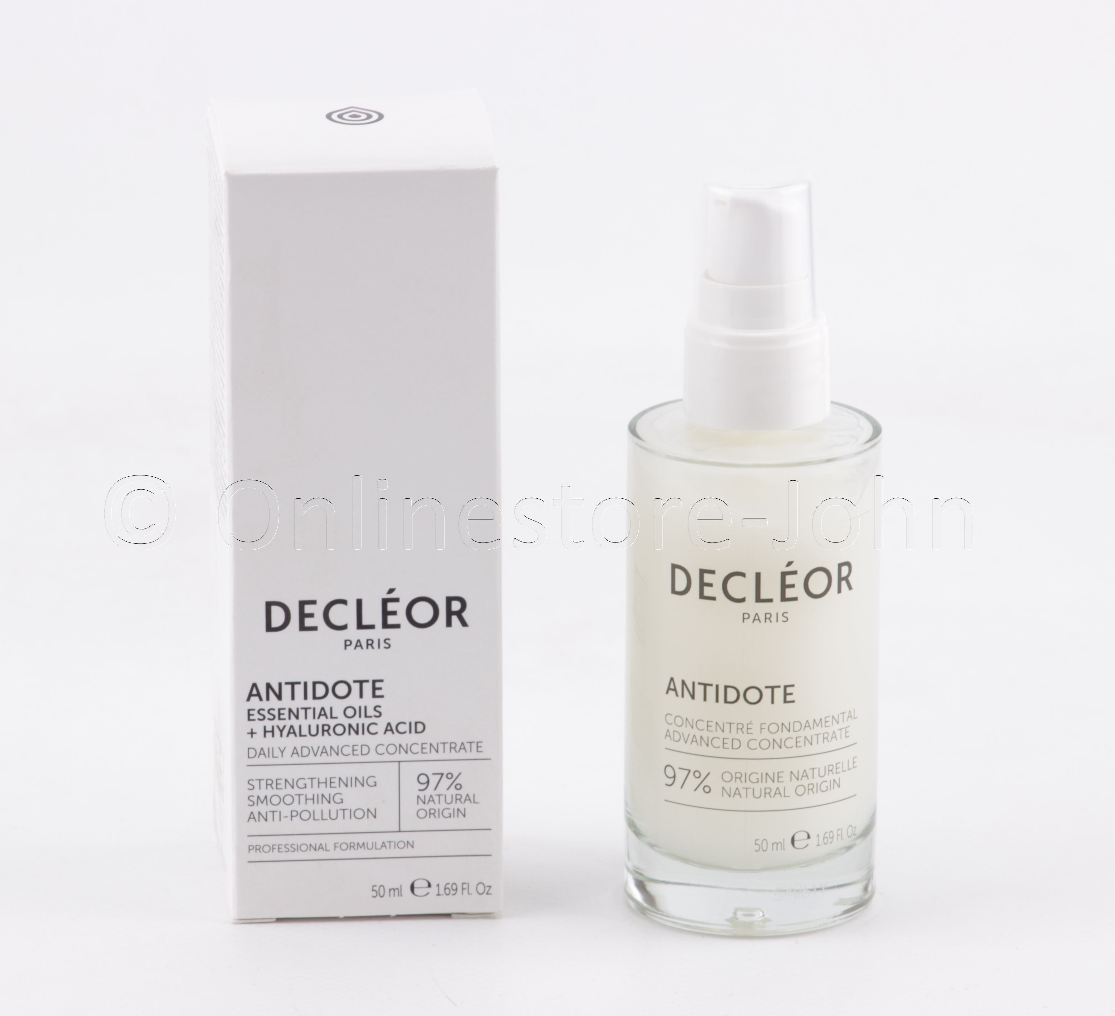 Decleor - Antidote - Essential Oils + HyaluronsÅ ure - 50ml Daily Advanced Concentrate
