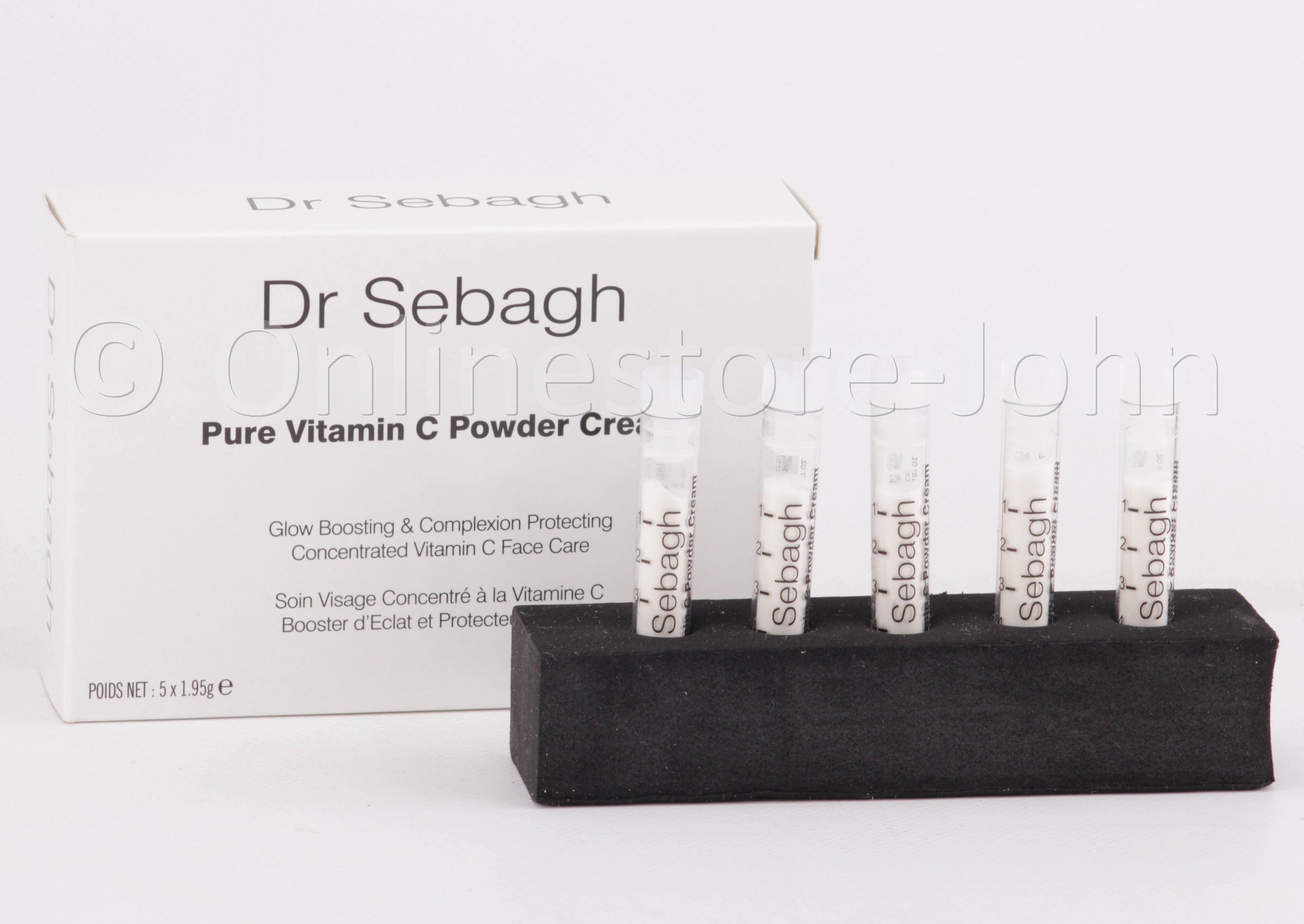 Dr Sebagh - Pure Vitamin C Powder Cream 5 x 1,95g - Glow Boosting & Complexion Protecting