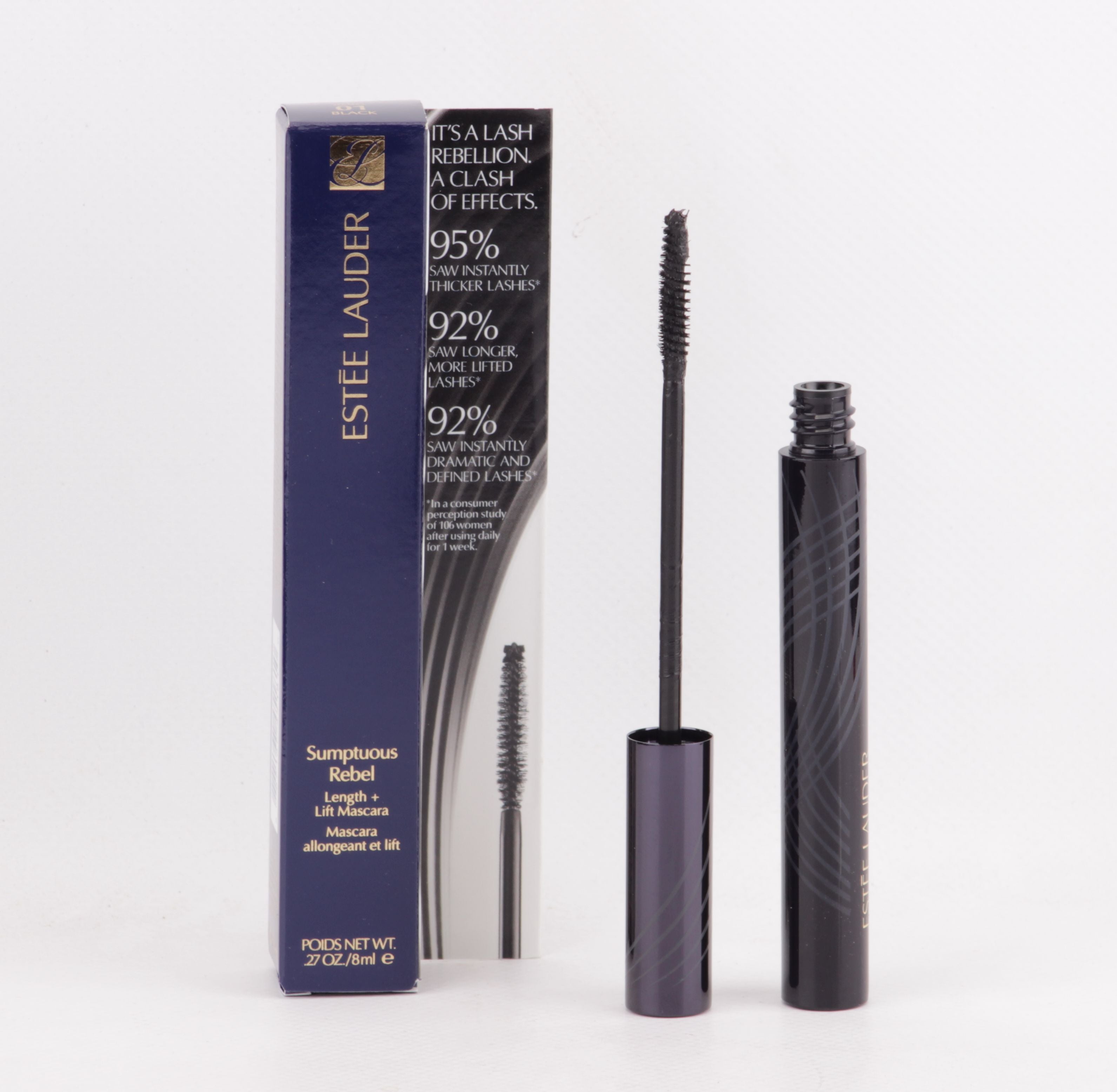 Estee Lauder - Sumtuous Rebel - Length + Lift Mascara - 8ml - 01 Black