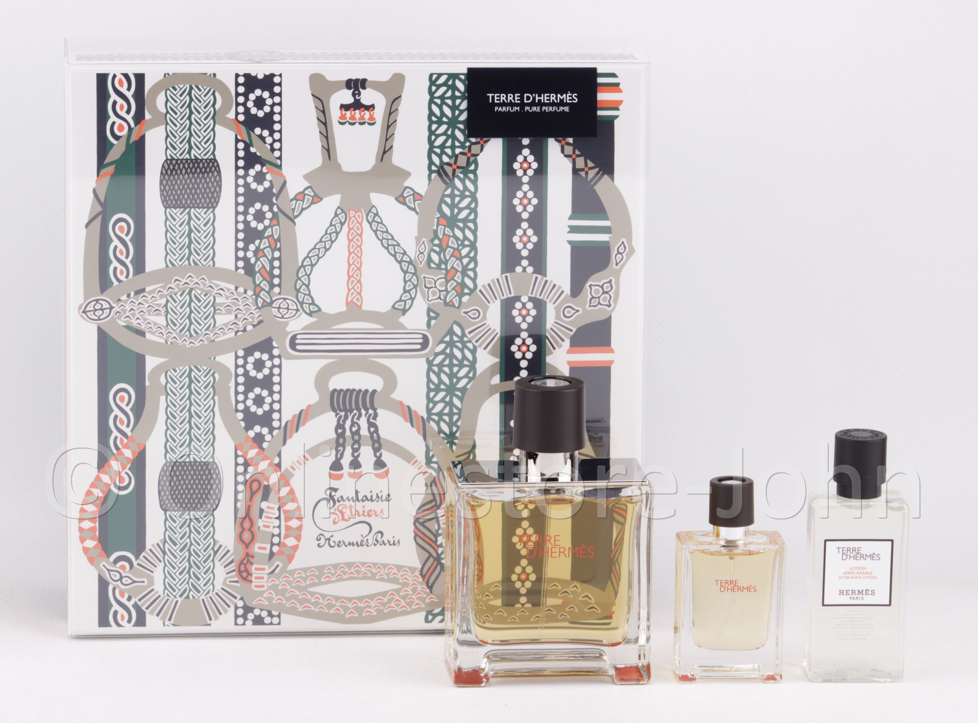 Hermes - Terre d'Hermes Set 75ml + 12,5ml EDP + 40ml After Shave - Pure Perfume