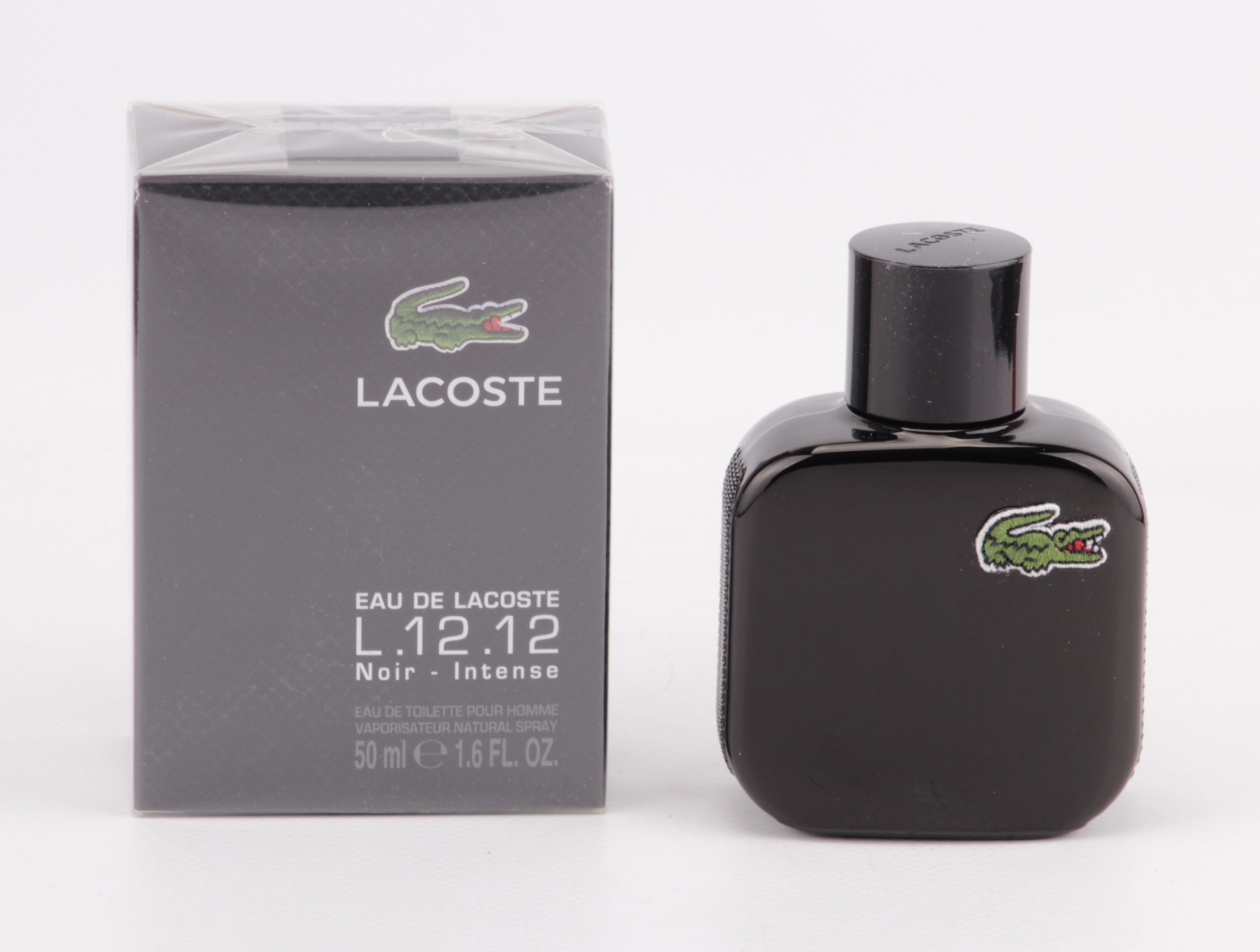 Lacoste - Eau de Lacoste L.12.12 Noir - Intense - 50ml EDT Eau de Toilette