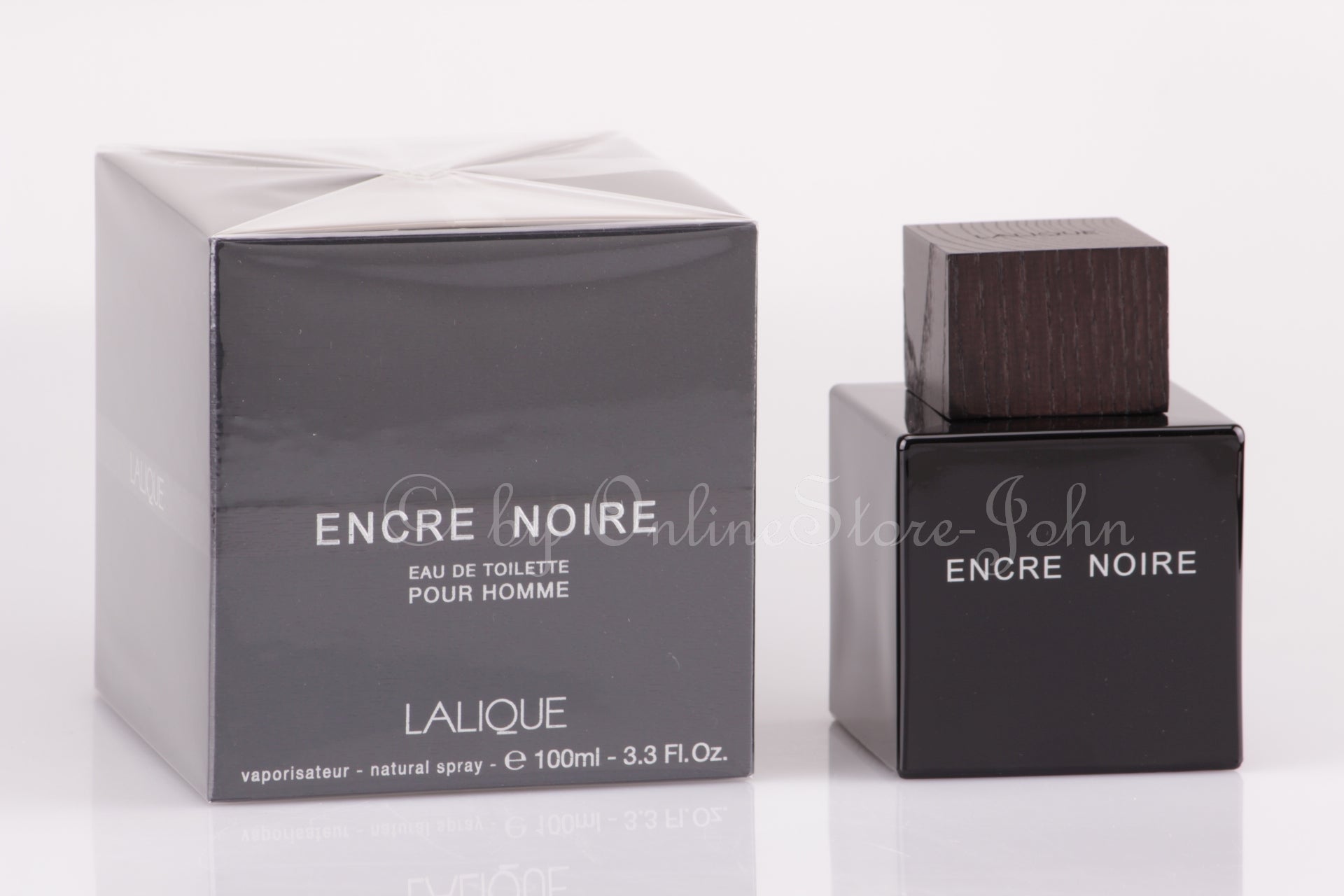 Lalique - Encre Noire pour Homme - 100ml EDT Eau de Toilette