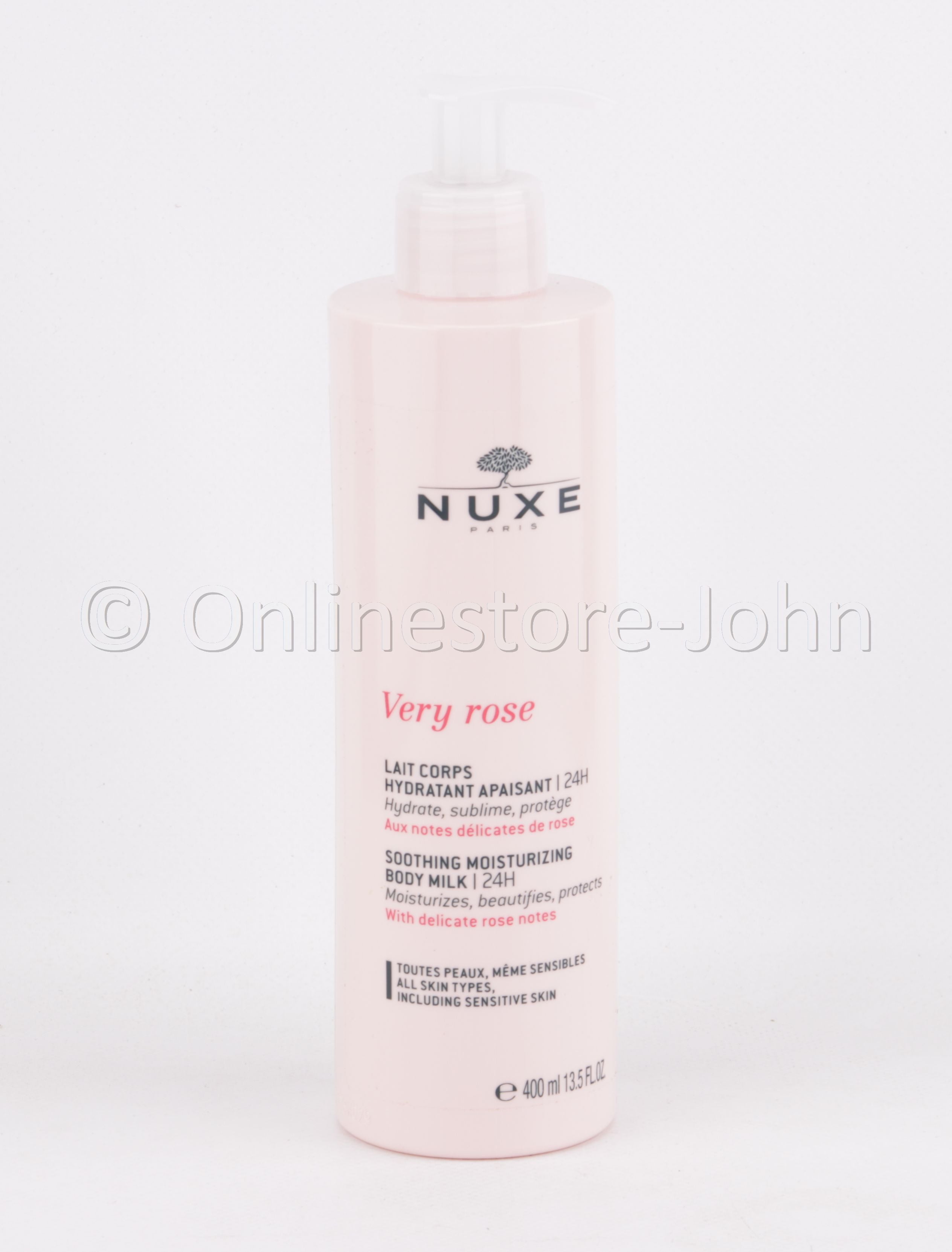 Nuxe - Very Rose - Soothing Moisturizing Body Milk 24h - 400ml