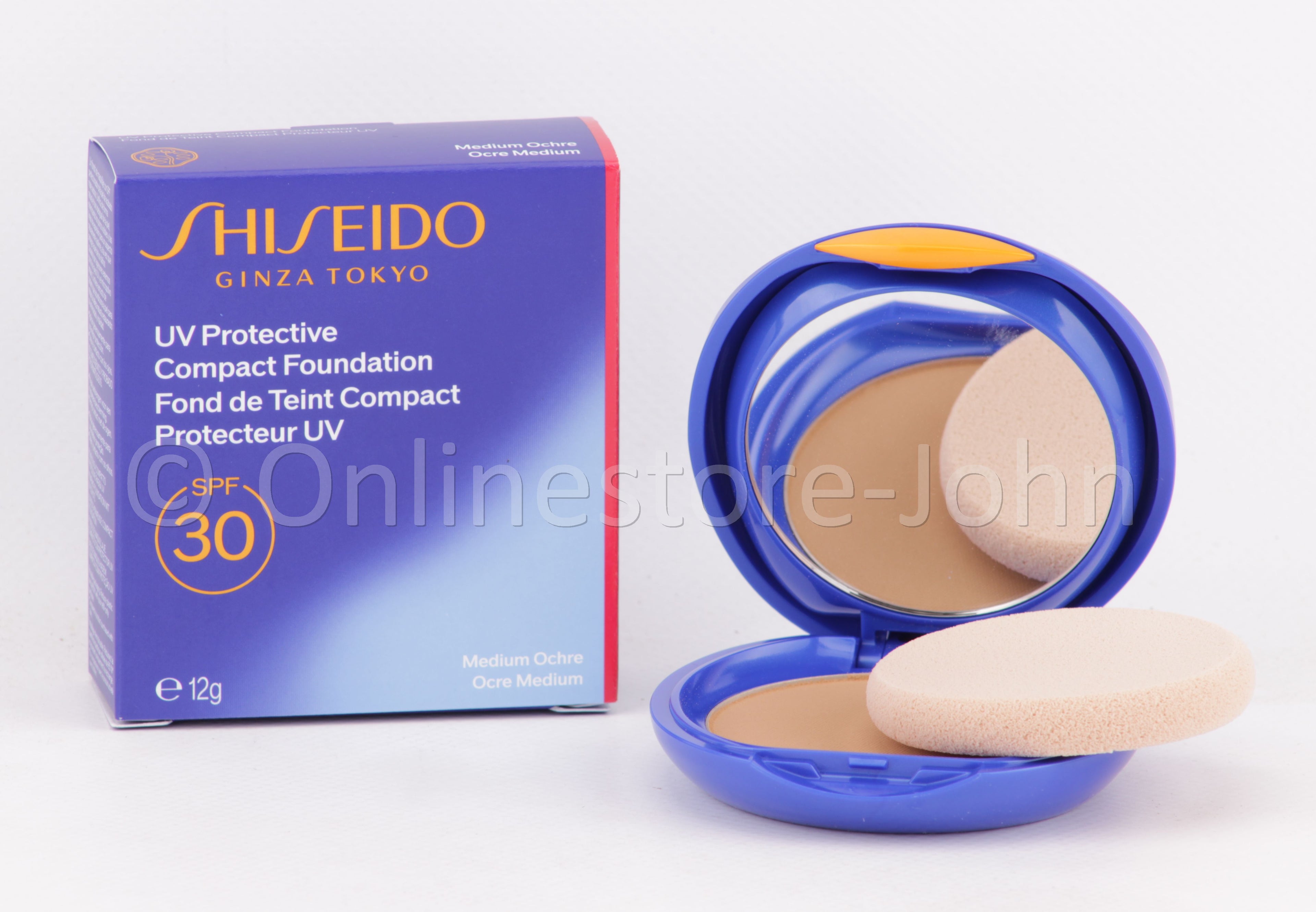 Shiseido - Sun / UV Protective - Compact Foundation SPF 30 - Medium Ochre - 12g