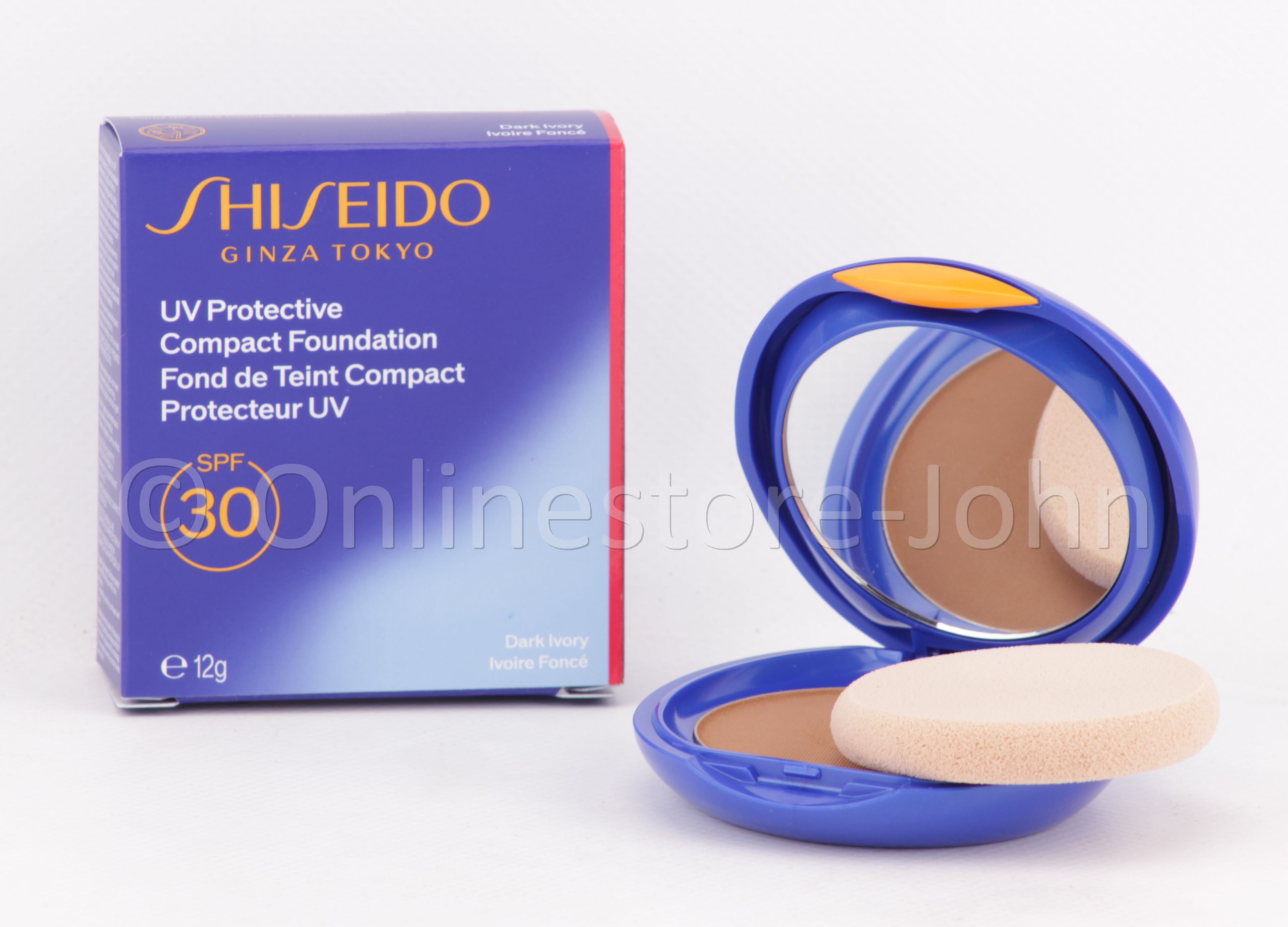 Shiseido - Sun / UV Protective - Compact Foundation SPF 30 - Dark Ivory - 12g
