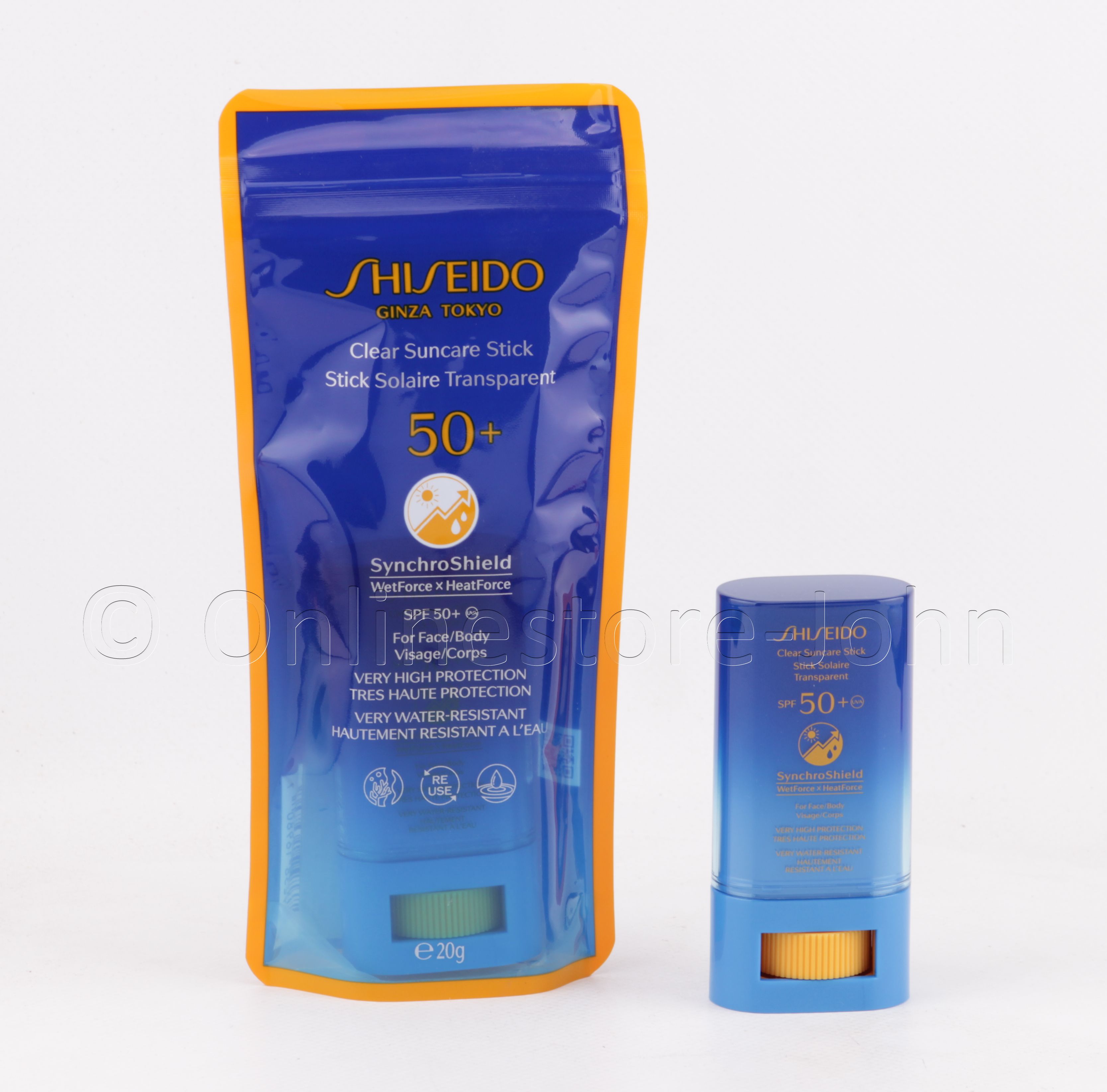 Shiseido - Clear Suncare Stick - 20g SPF 50+