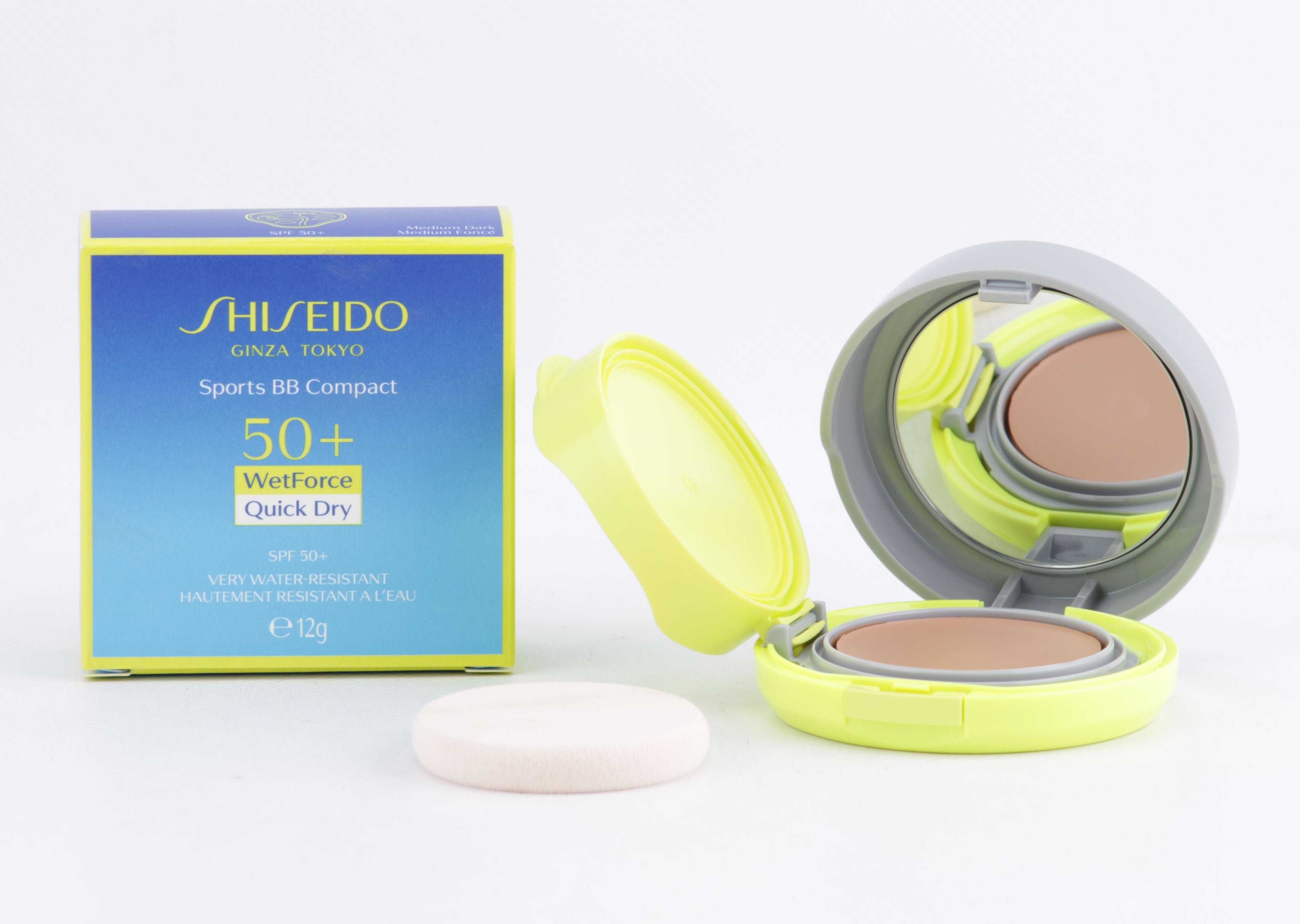 SHISEIDO - Sports BB Compact - 30ml SPF50+ Medium Dark