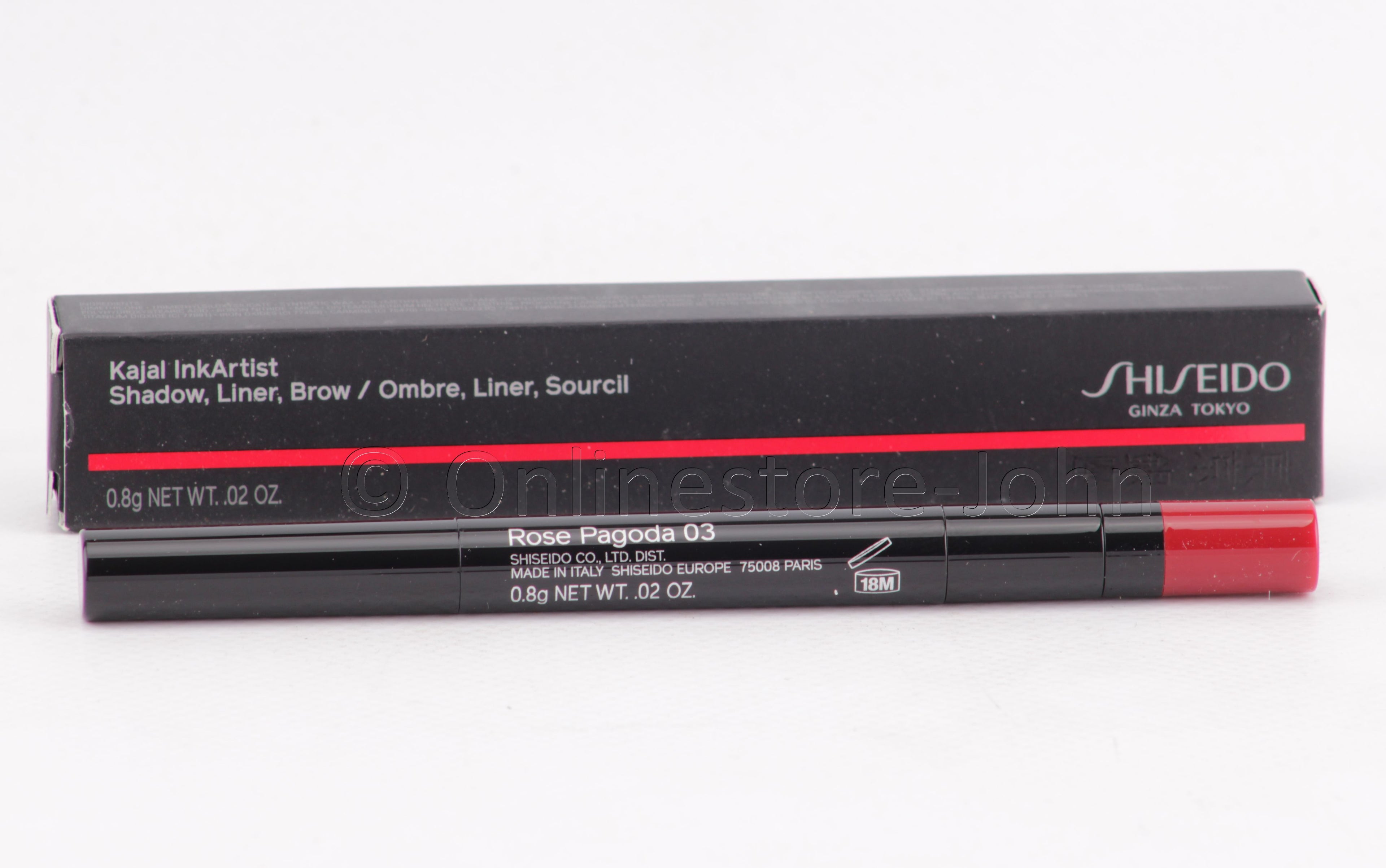 Shiseido - Kajal Inkartist - Shadow, Liner, Brow 0,8g - 03 Rose Pagoda