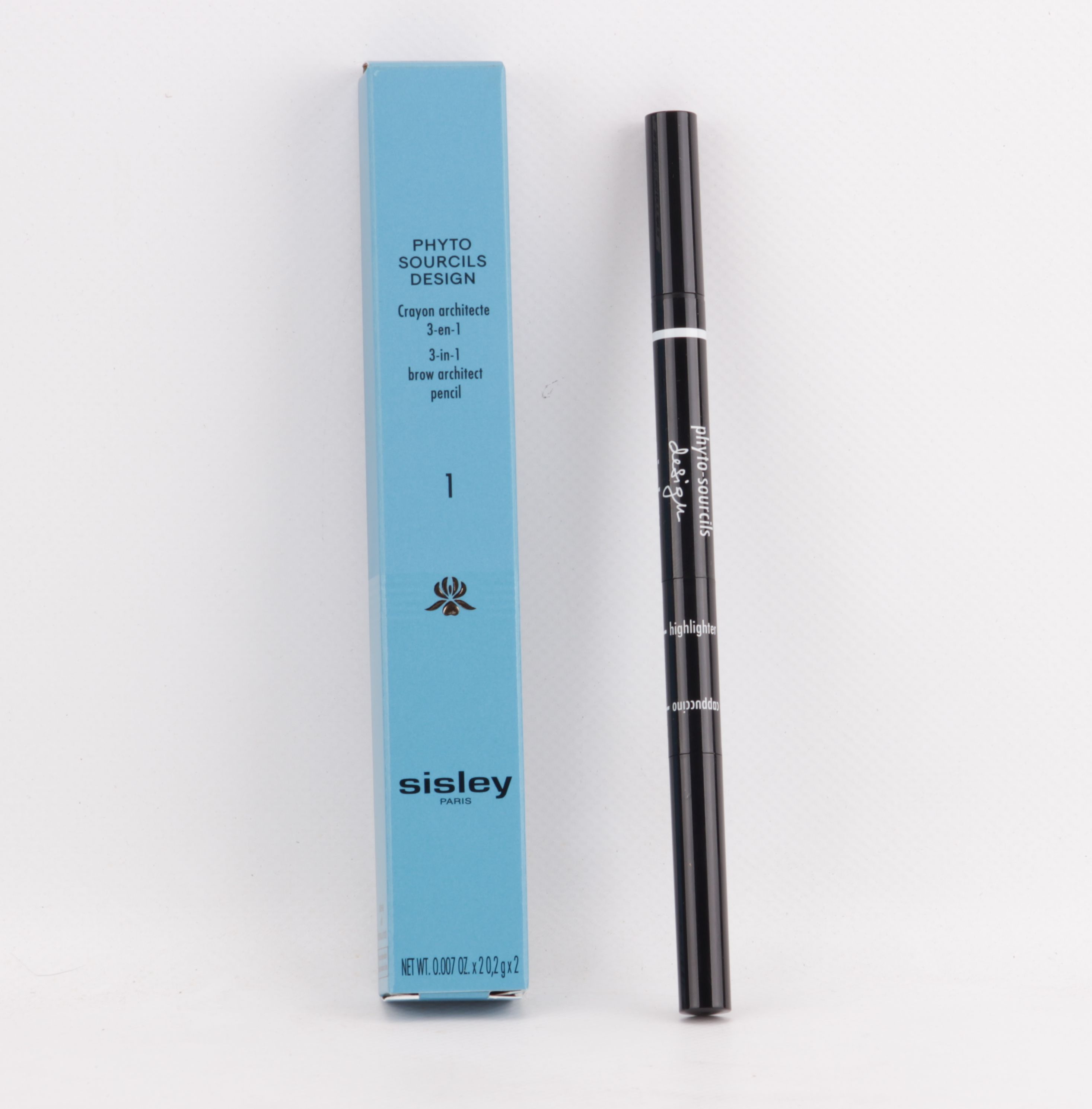 Sisley - Phyto Sourcils Design - 3-in-1 Brow architect Pencil 2x0,2g - 1 Cappuccino